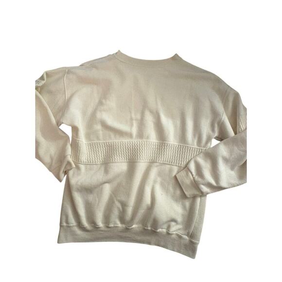 Vintage Vintage 1980s Mervyns Cheetah Brand Pullover Ecru Sweater Unisex M - Picture 2 of 5